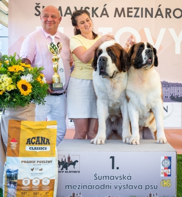 Ch. Henry vom Theresienhof a Ch. Cheril Eliščino království